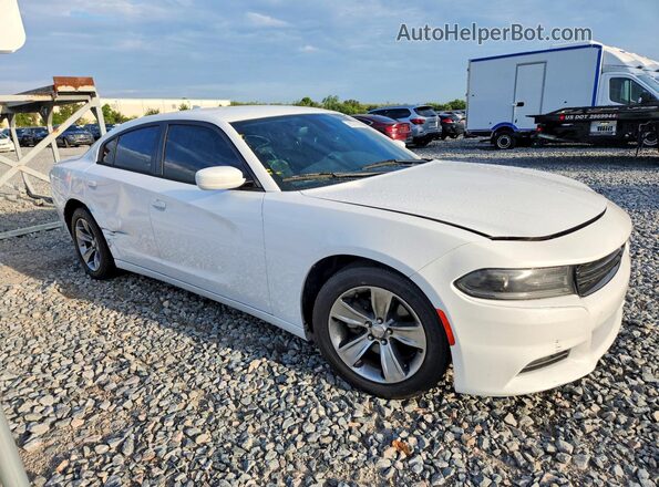 2C3CDXHG1GH235044 2016 DODGE CHARGER White Передня права чверть