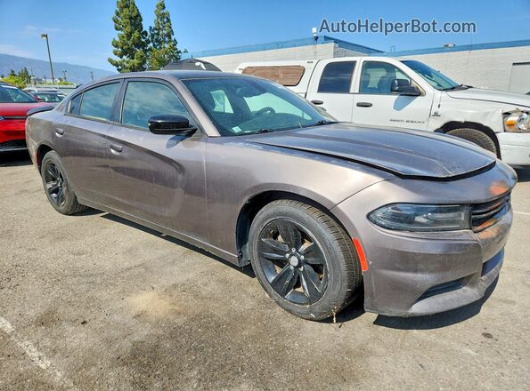 2C3CDXHG1GH235139 2016 DODGE CHARGER Gray Առջևի աջ