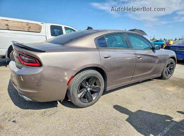 2C3CDXHG1GH235139 2016 DODGE CHARGER Gray Հետևի աջ