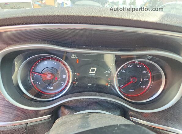 2C3CDXHG1GH235139 2016 DODGE CHARGER Gray Սարքավորումների վահանակի տեսք