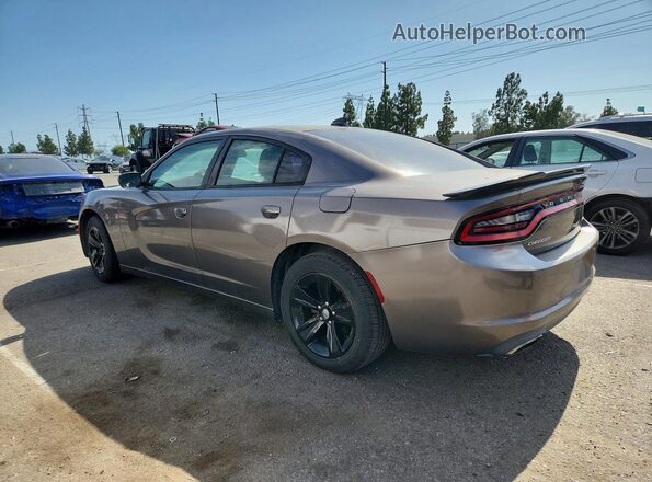 2C3CDXHG1GH235139 2016 DODGE CHARGER Gray Հետևի ձախ