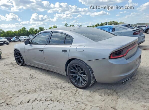2C3CDXHG1GH276340 2016 DODGE CHARGER Silver Rear left