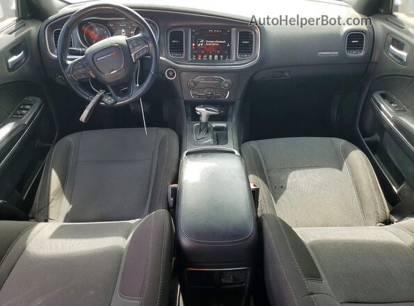 2C3CDXHG1GH276340 2016 DODGE CHARGER Silver Dashboard view