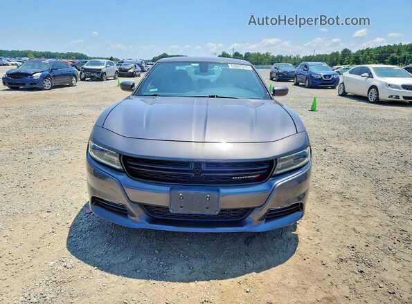 2C3CDXHG1GH285443 2016 DODGE CHARGER Charcoal Вид спереду
