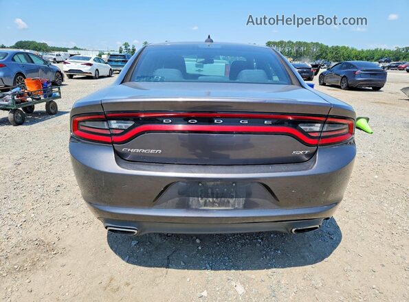 2C3CDXHG1GH285443 2016 DODGE CHARGER Charcoal Вид ззаду