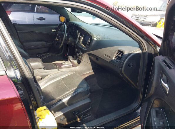 2C3CDXHG1GH297639 2016 DODGE CHARGER Red Front interior view