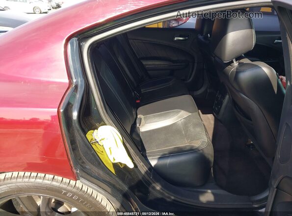 2C3CDXHG1GH297639 2016 DODGE CHARGER Red VIN sticker view