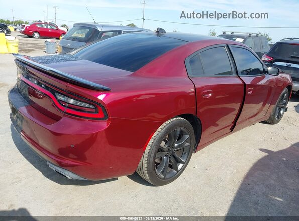 2C3CDXHG1GH297639 2016 DODGE CHARGER Red Rear right
