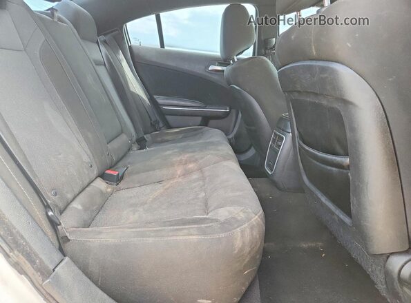 2C3CDXHG1GH354955 2016 DODGE CHARGER Black Vista de los asientos traseros