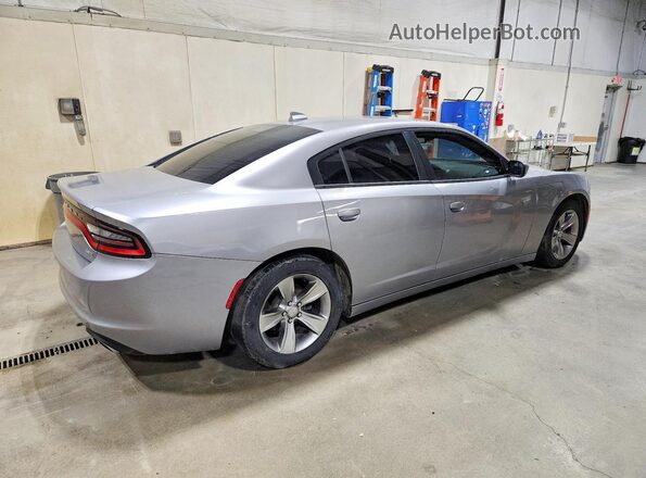 2C3CDXHG1HH503480 2017 DODGE CHARGER Silver Задня права чверть