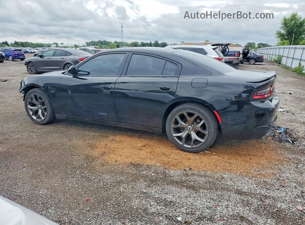 2C3CDXHG1HH532431 2017 DODGE CHARGER Black Rear left