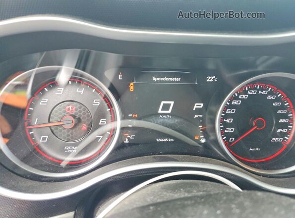 2C3CDXHG1HH532431 2017 DODGE CHARGER Black Instrument cluster view