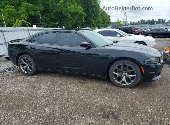 2C3CDXHG1HH532431 2017 DODGE CHARGER Black Front right