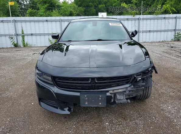 2C3CDXHG1HH532431 2017 DODGE CHARGER Black Front view