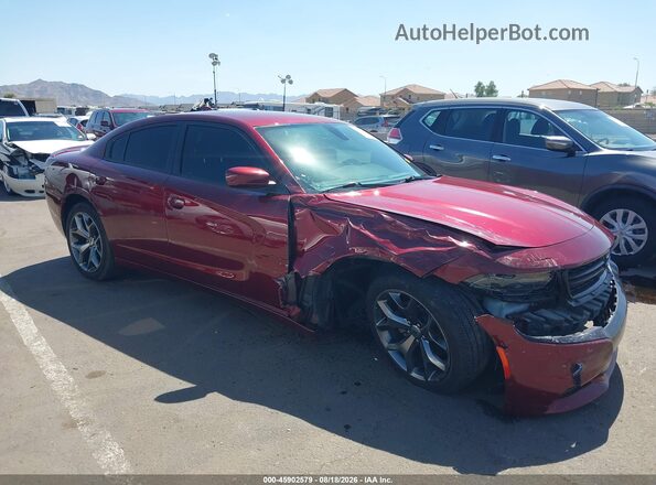 2C3CDXHG1HH579099 2017 DODGE CHARGER Red წინა ხედი