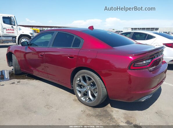 2C3CDXHG1HH579099 2017 DODGE CHARGER Red უკანა მარცხენა