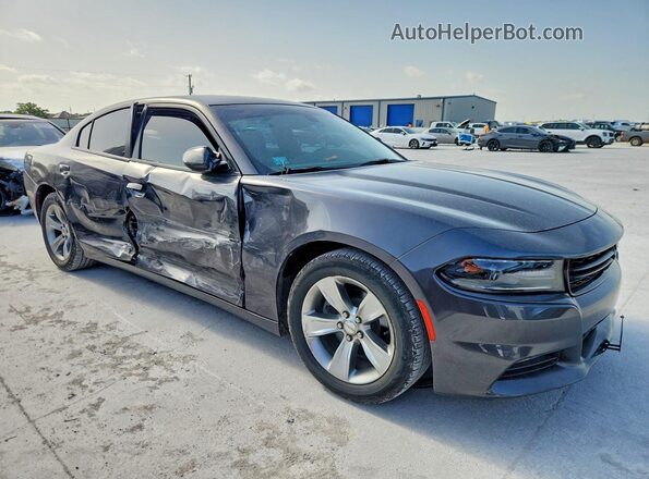 2C3CDXHG1JH125019 2018 DODGE CHARGER Gray წინა მარჯვენა