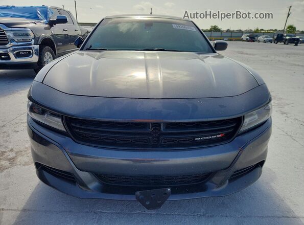 2C3CDXHG1JH125019 2018 DODGE CHARGER Gray წინა ხედი