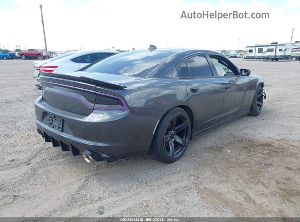 2C3CDXHG1JH152298 2018 DODGE CHARGER Gray Rear right
