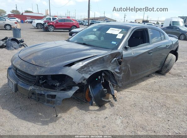 2C3CDXHG1JH152298 2018 DODGE CHARGER Gray Front left