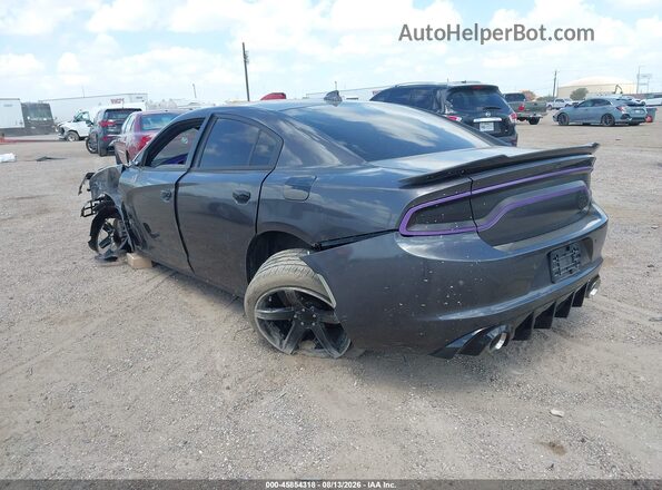 2C3CDXHG1JH152298 2018 DODGE CHARGER Gray Rear left