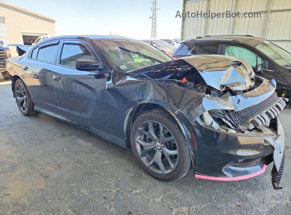 2C3CDXHG1KH609032 2019 DODGE CHARGER Black Delantero derecho