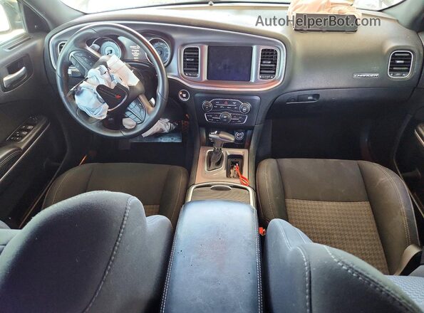 2C3CDXHG1KH609032 2019 DODGE CHARGER Black Vista del salpicadero