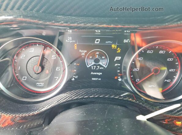 2C3CDXHG1LH101189 2020 DODGE CHARGER Белый Вид щитка приборов