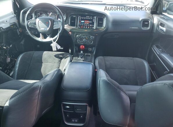 2C3CDXHG1LH101189 2020 DODGE CHARGER Белый Вид панели приборов