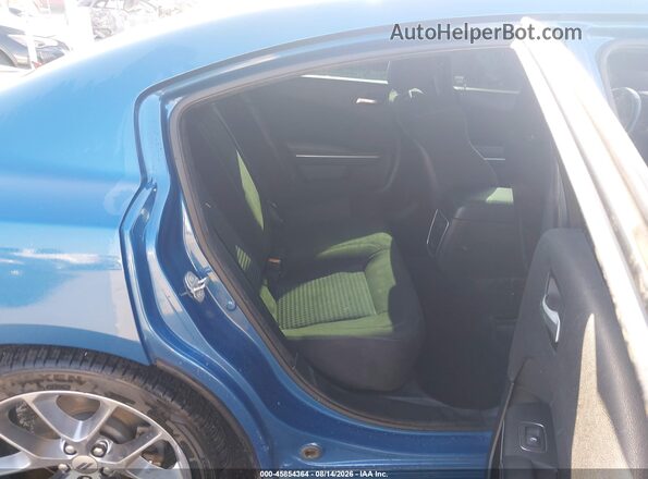 2C3CDXHG1LH153678 2020 DODGE CHARGER Blue Widok naklejki z numerem VIN