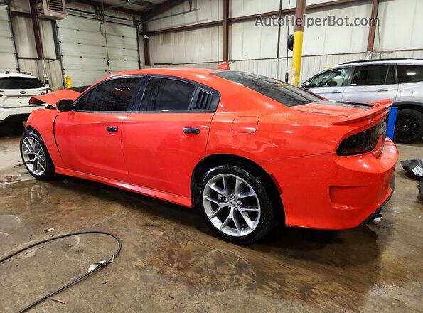 2C3CDXHG1MH619725 2021 DODGE CHARGER Orange Tył lewy