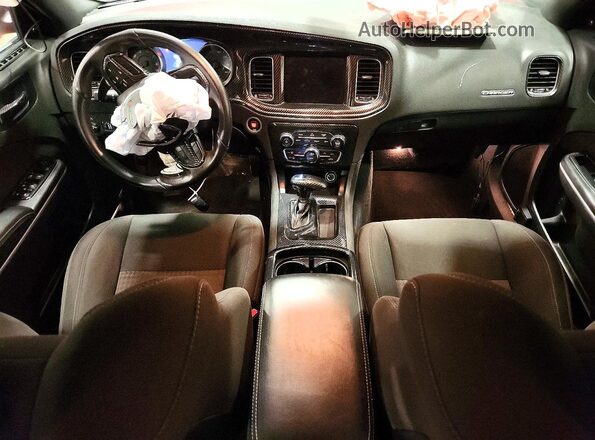 2C3CDXHG1MH619725 2021 DODGE CHARGER Orange Widok deski rozdzielczej