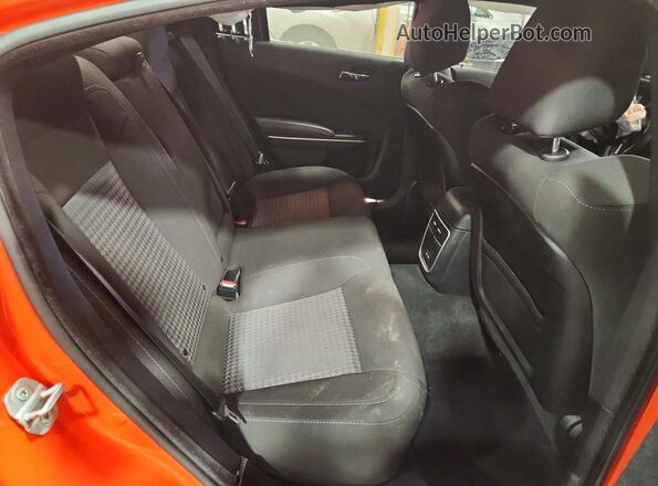 2C3CDXHG1MH619725 2021 DODGE CHARGER Orange Widok tylnych siedzeń