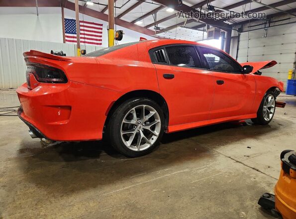 2C3CDXHG1MH619725 2021 DODGE CHARGER Orange Tył prawy