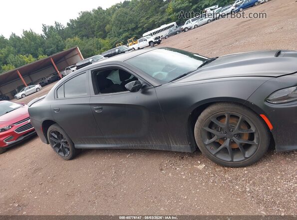 2C3CDXHG1MH648562 2021 DODGE CHARGER Black Widok wnętrza z tyłu