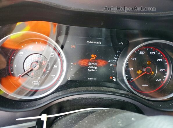2C3CDXHG1NH208827 2022 DODGE CHARGER Black Widok zestawu wskaźników