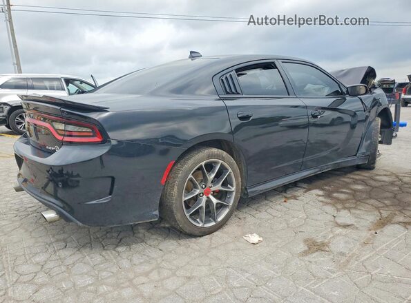 2C3CDXHG1NH208827 2022 DODGE CHARGER Black Tył prawy