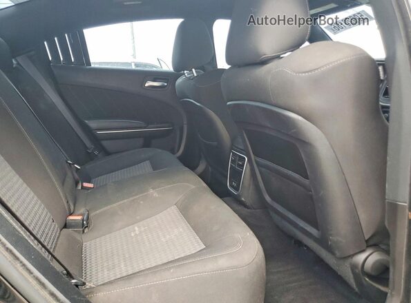 2C3CDXHG1NH208827 2022 DODGE CHARGER Black Widok tylnych siedzeń