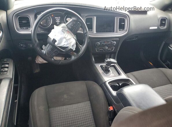 2C3CDXHG1NH208827 2022 DODGE CHARGER Black Widok deski rozdzielczej