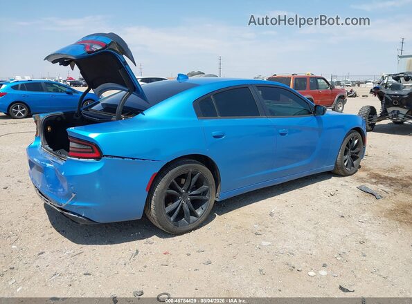 2C3CDXHG2GH126978 2016 DODGE CHARGER Blue Հետևի աջ