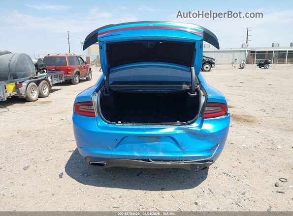 2C3CDXHG2GH126978 2016 DODGE CHARGER Blue 