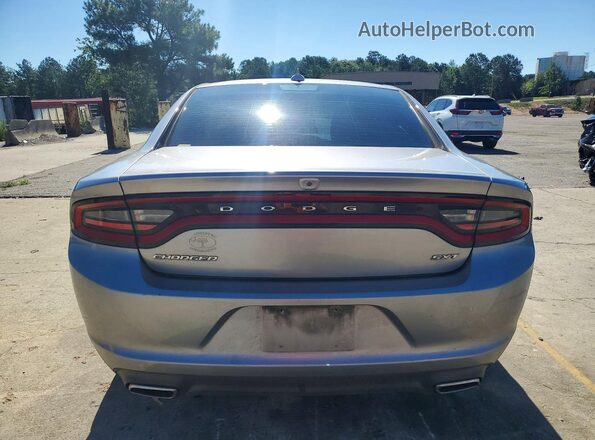 2C3CDXHG2GH140380 2016 DODGE CHARGER Silver Vista trasera