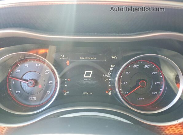 2C3CDXHG2GH140380 2016 DODGE CHARGER Silver Vista del cuadro de instrumentos