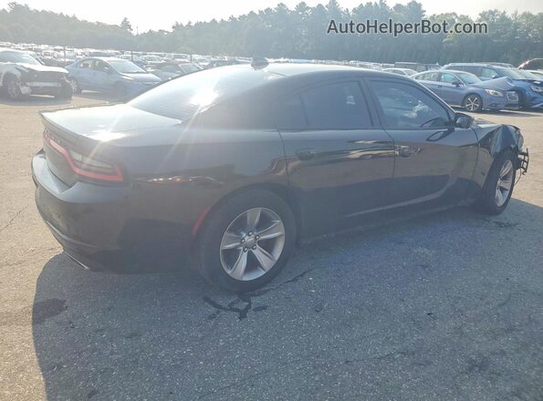 2C3CDXHG2GH318143 2016 DODGE CHARGER Черный Задняя правая четверть