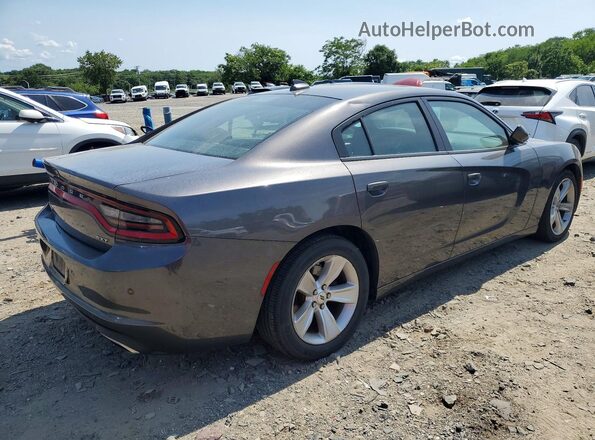 2C3CDXHG2JH135462 2018 DODGE CHARGER Gray Задня права чверть