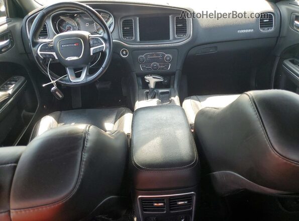 2C3CDXHG2JH135462 2018 DODGE CHARGER Gray Вид панелі приладів