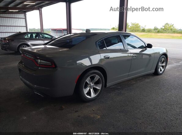 2C3CDXHG2JH175685 2018 DODGE CHARGER Gray უკანა მარჯვენა