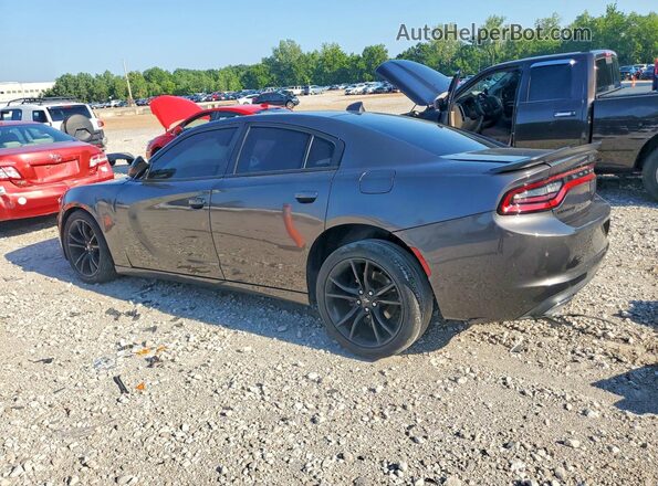 2C3CDXHG2JH197735 2018 DODGE CHARGER Charcoal Rear left