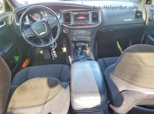 2C3CDXHG2JH197735 2018 DODGE CHARGER Charcoal Dashboard view