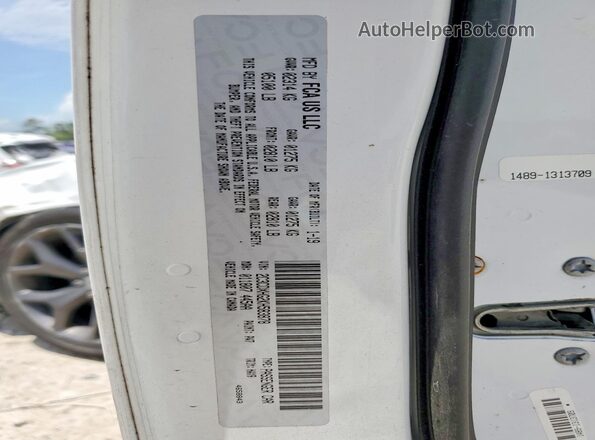2C3CDXHG2KH583878 2019 DODGE CHARGER White Widok wnętrza 360 stopni